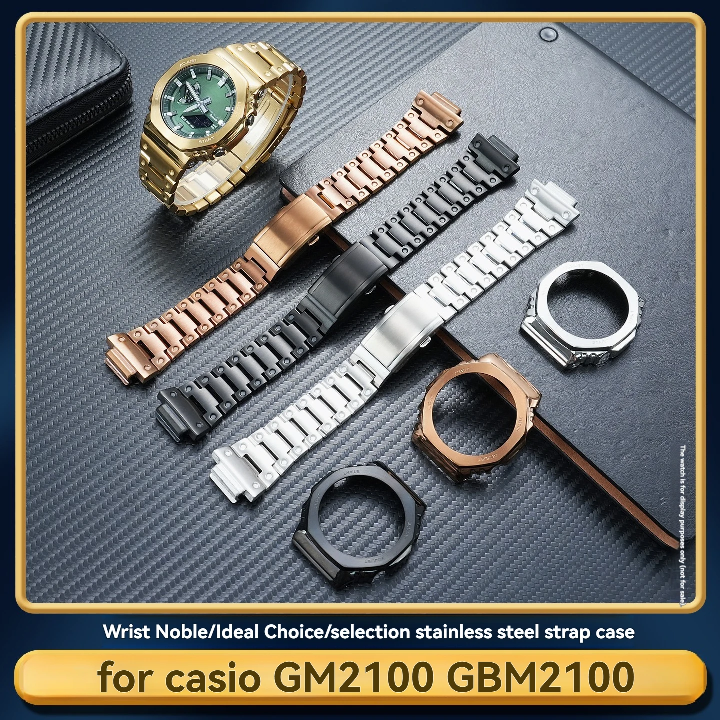 ชุดสายนาฬิกาและตัวเรือนสแตนเลส - Luxury Watch Casio บทวิจารณ์และราคา