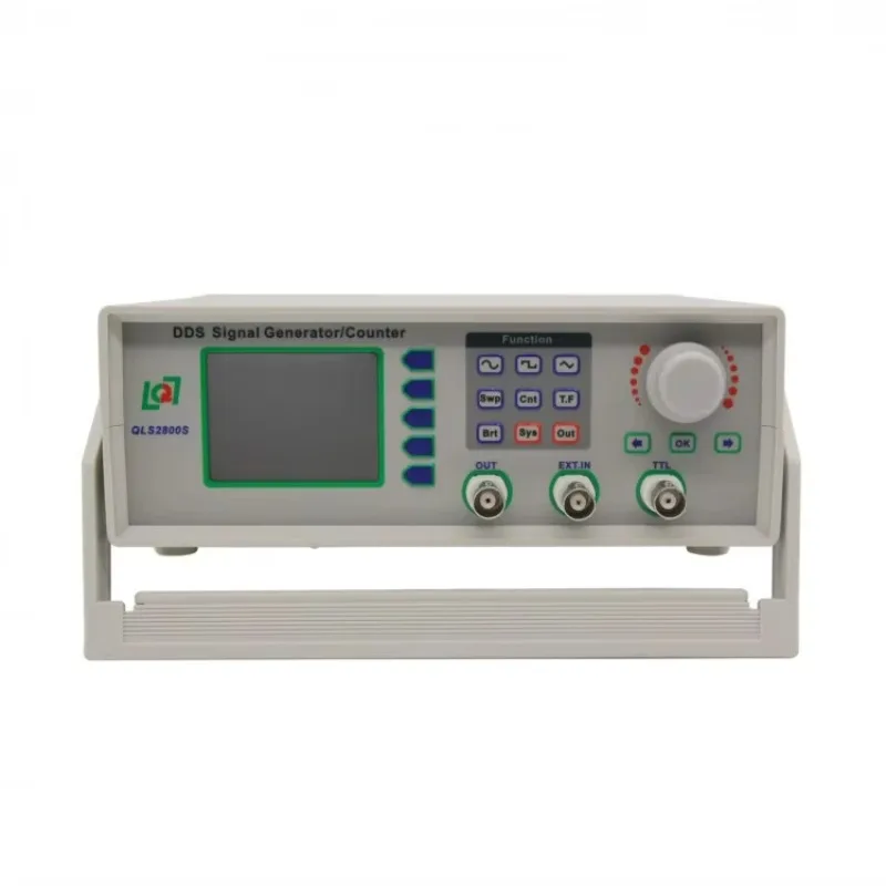 QLS2805S-5M DDS Signal Generator Function Generator Frequency Counter with Color LCD Communication