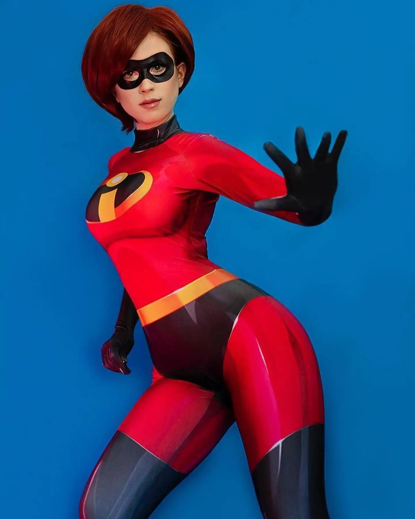 

Halloween Elastigirl Cosplay Costume The Incredibles 2 Superhero Zentai Bodysuit Female Jumpsuits Adult Kids