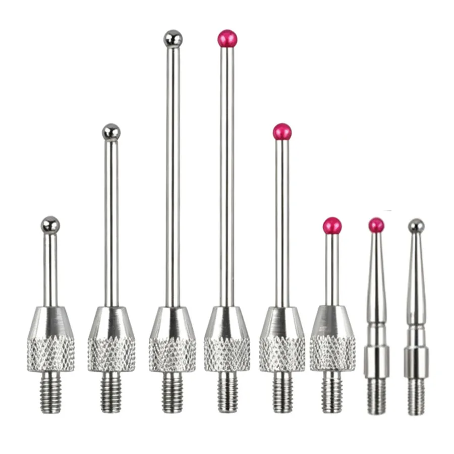 Centimeter probe, ruby ball type probe, M2.5 height gauge probe, probe probe, ball gauge probe