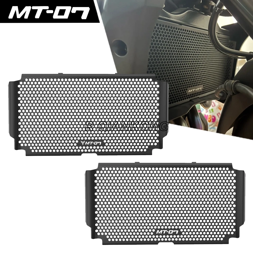 

For YAMAHA MT-07 MT07 Y-AMT 2025 2026 2027 MT 07 Motorcycle Accessories Radiator Grille Guard Protector Grill Protection Cover