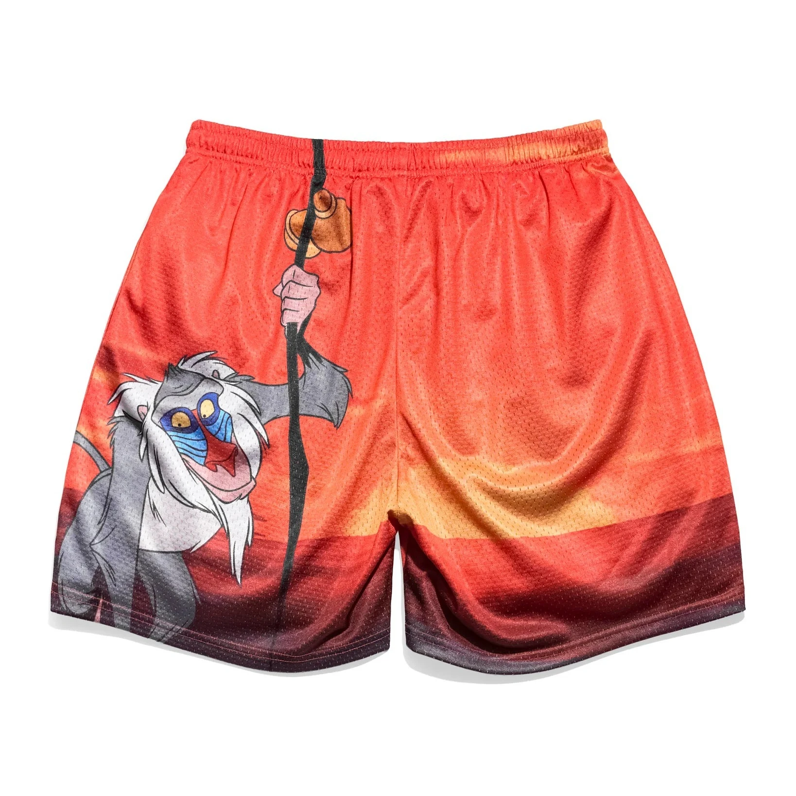 Potdemiel The Lion King Simba Sunset Retro Cartoon Adult Kids Athleisure Shorts Family Summer Quick-drying Soft Comfy Stylish