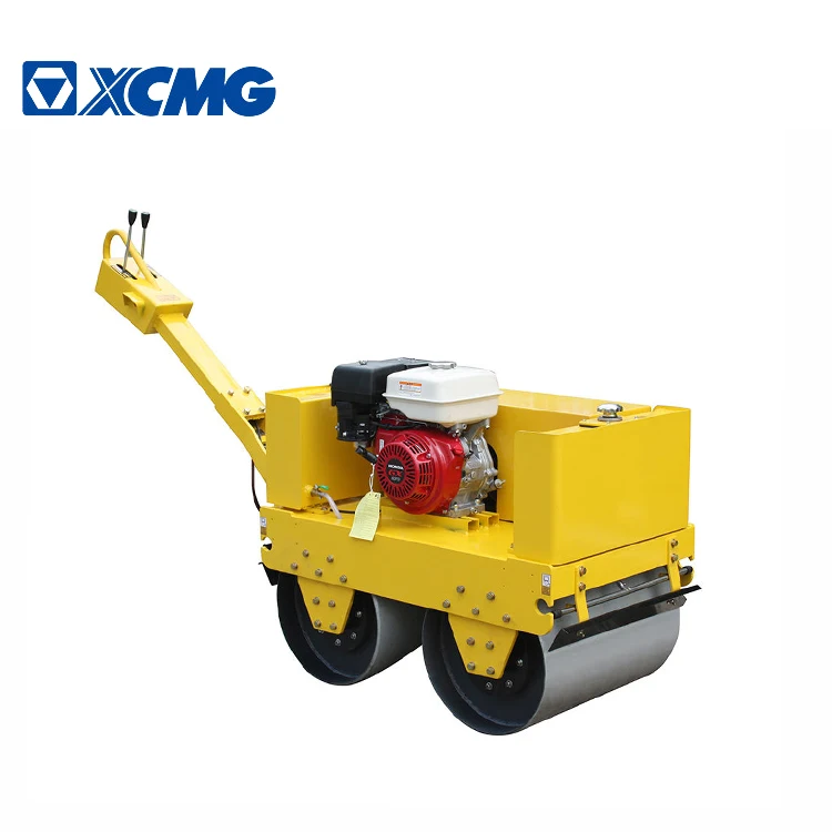 Oficjalny mini wałek drogowy XCMG XGYL642-1, prowadzony przez osoby, do prac drogowych