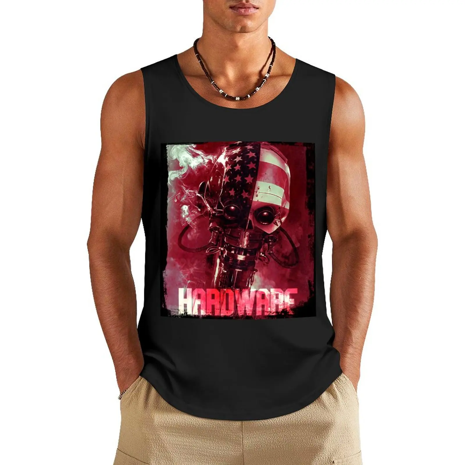 

No Flesh Shall Be Spared Tank Top t-shirt Men's bodybuilding men clothes gym t-shirts man