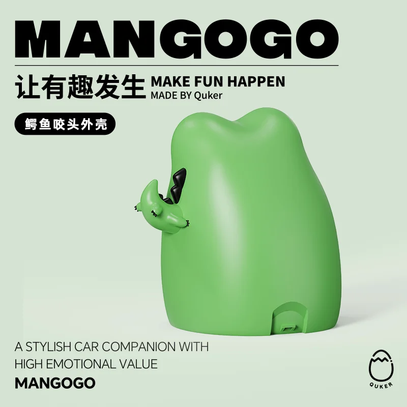 2026 MANGOGO Electronic Pet Car Mounted Robot Ornament Car Mounted Ornament Creative Car Interior Decoration Gift Small Ornament view 3