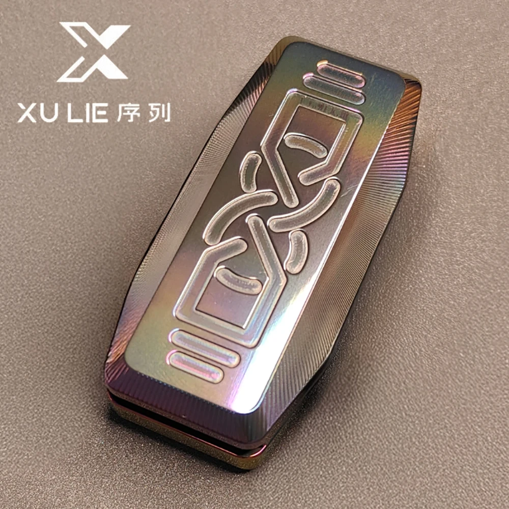 XU LIE EDC Shuttle Fidget Slider Magnetyczny Mechaniczny Slider Wibracyjny Oryginalny Gadżet Antystresowy Zabawka Fidget dla Dorosłych