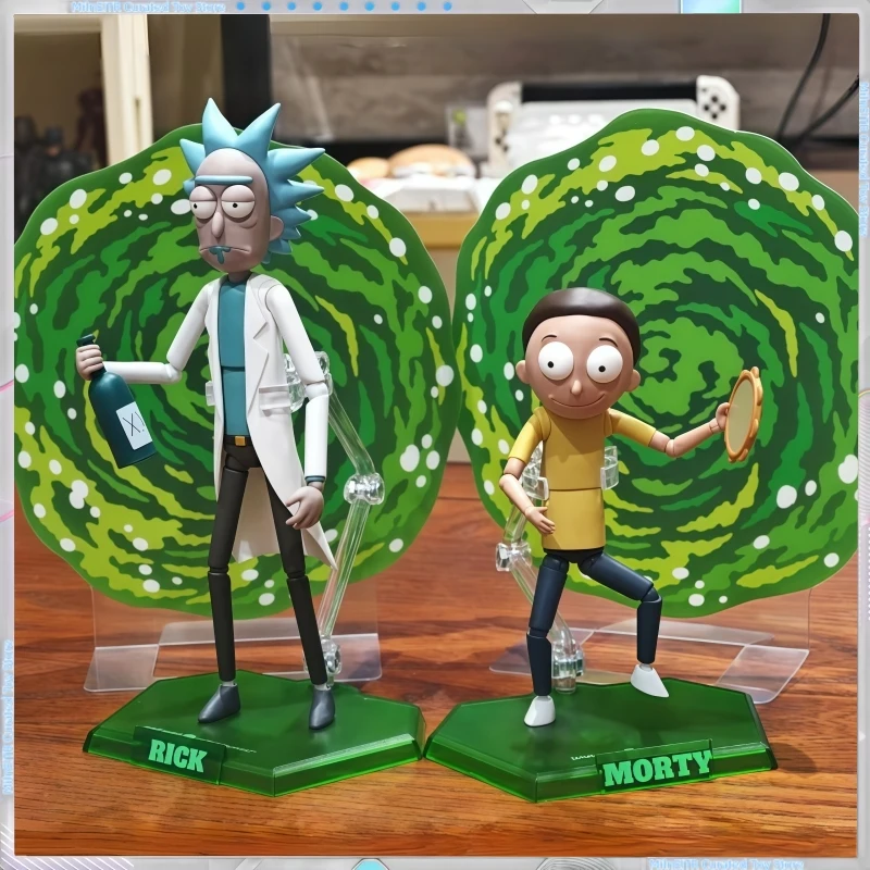 

In Stock Genuine Fondjoy Rick And Morty 1/12 Articulated Action Figure Model Toy Perfect Festival Gift