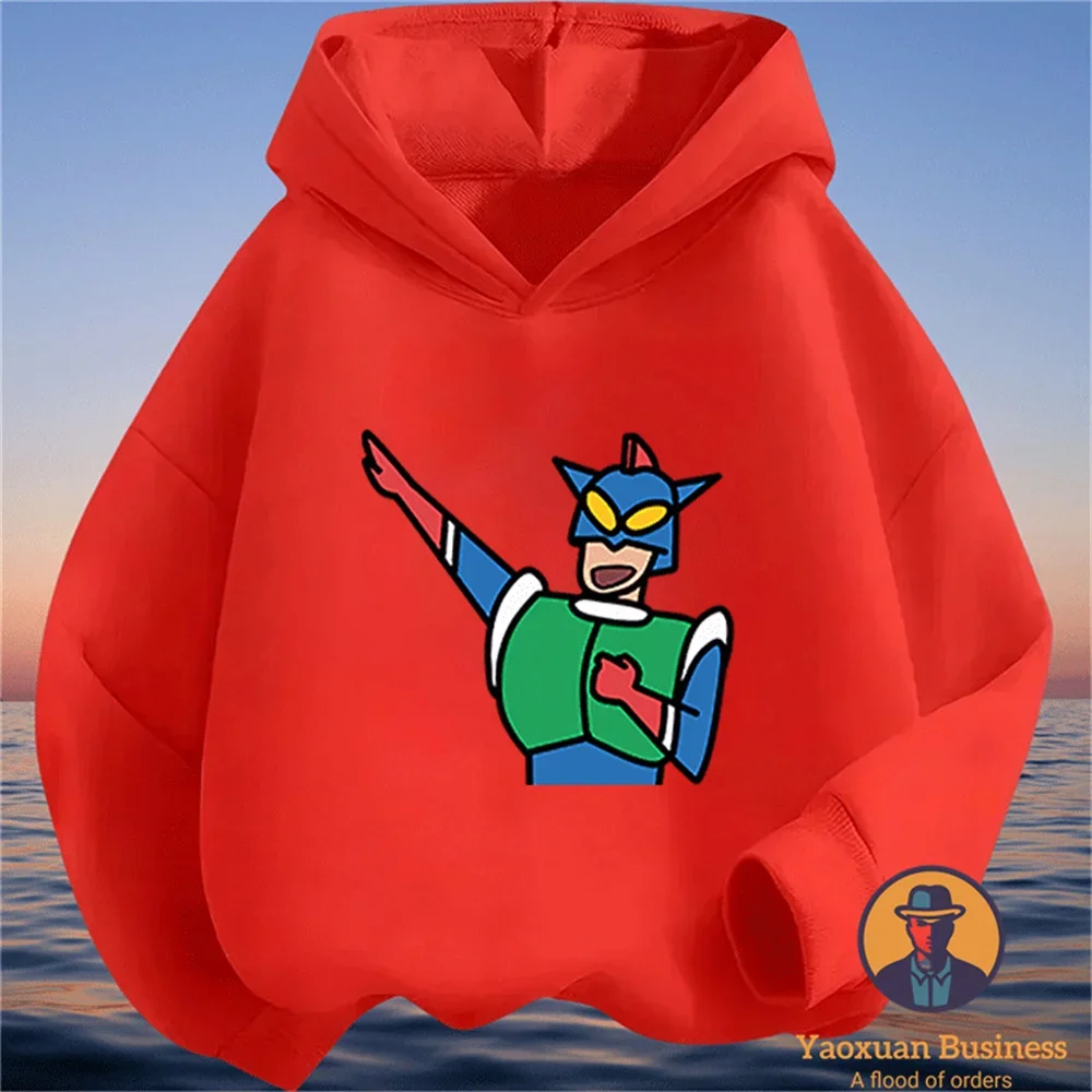 

2026 Skin Friendly Pure Cotton Crayon Shin Chan Hoodie Autumn Winter Sports Cartoon Kidswear
