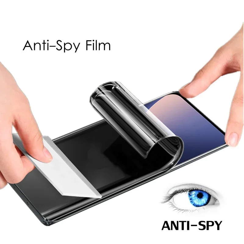 Anti-Spy Privacy Hydrogel Film Screen Protector For Huawei Enjoy 70z Pocket 2 nova Y72 nova Y72 Enjoy 70 Pro nova 12 Lite