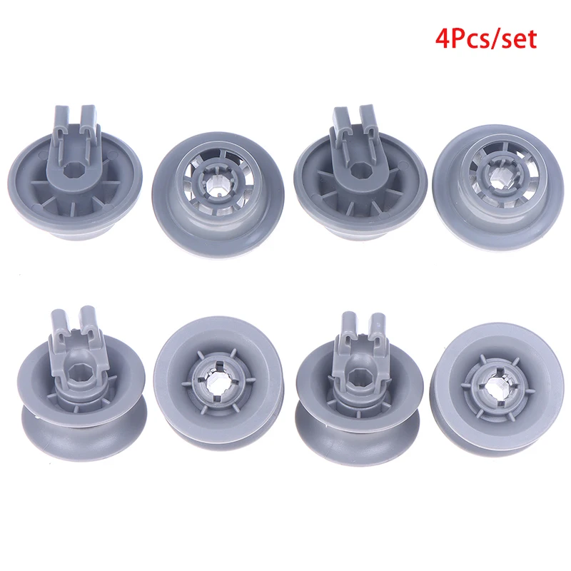 4pcs Dishwasher Basket Roll Lower Basket Wheels For For Balay For Siemens For Neff 611475 00611475 Dishwasher