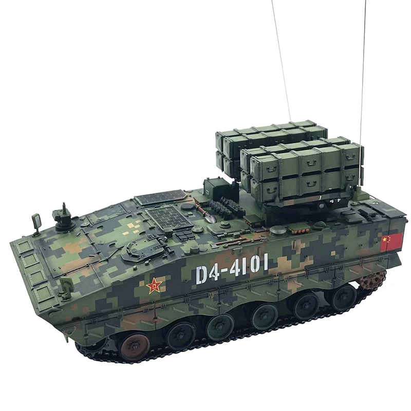 1:72 Scale Peace Mission ZTL-11ZBL-08 Red Arrow 10 Armored Vehicle Simulation Alloy Die Cast Military Chariot Model Collection