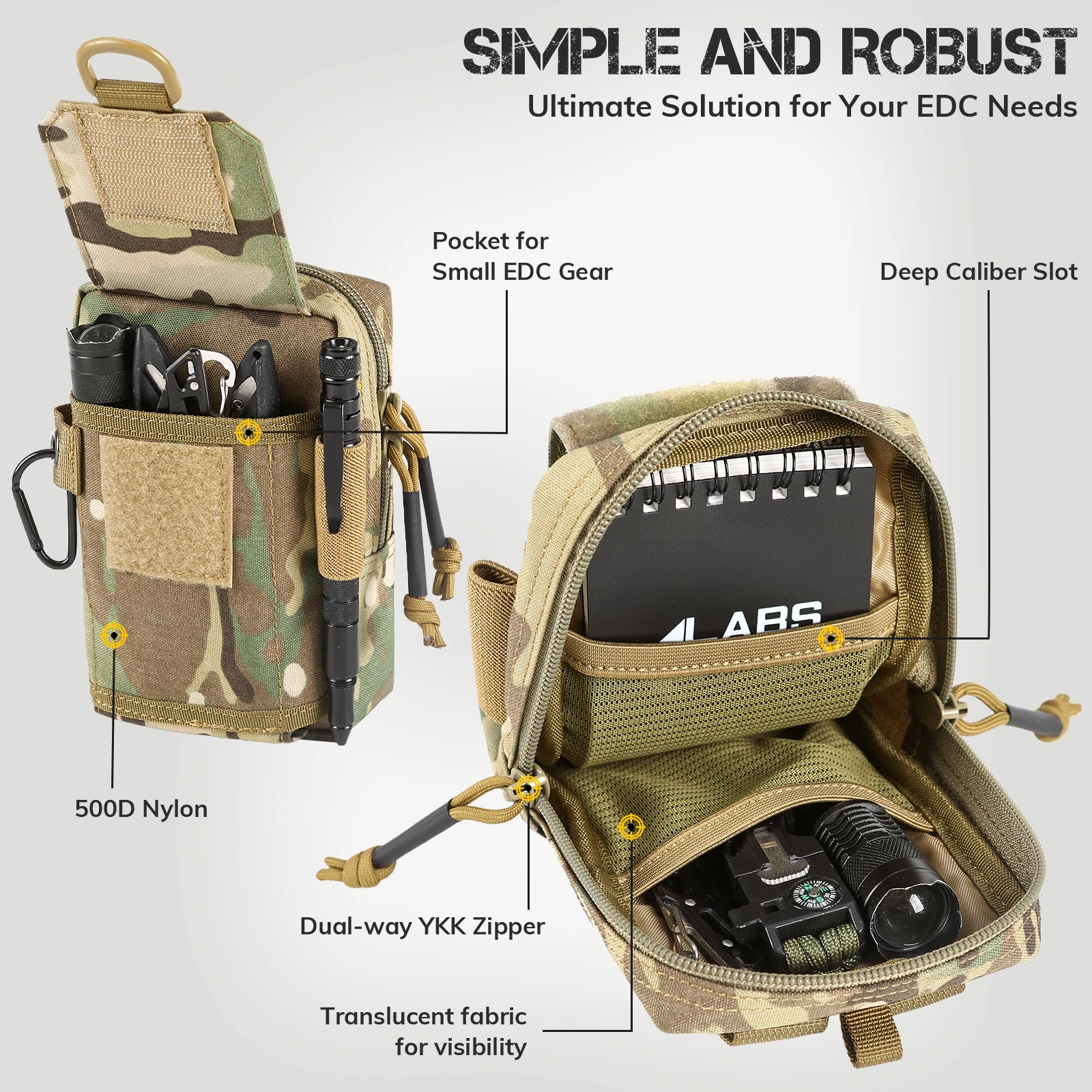 VOTAGOO 전술 EDC 파우치 몰리 액세서리 남성용 - Men Accessories Gadgets 리뷰 및 가격
