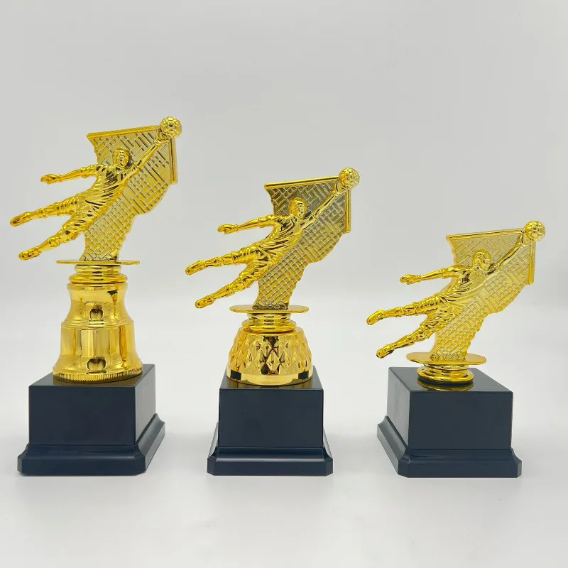 

Football goalkeeper student sports meeting trophy children's kindergarten competition award presentation new style