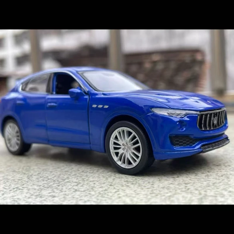 WELLY 1:36 マセラティ レヴァンテ SUV スケールカーシミュレーターモデルカー金属プルバックダイキャスト合金おもちゃ子供のためのギフト