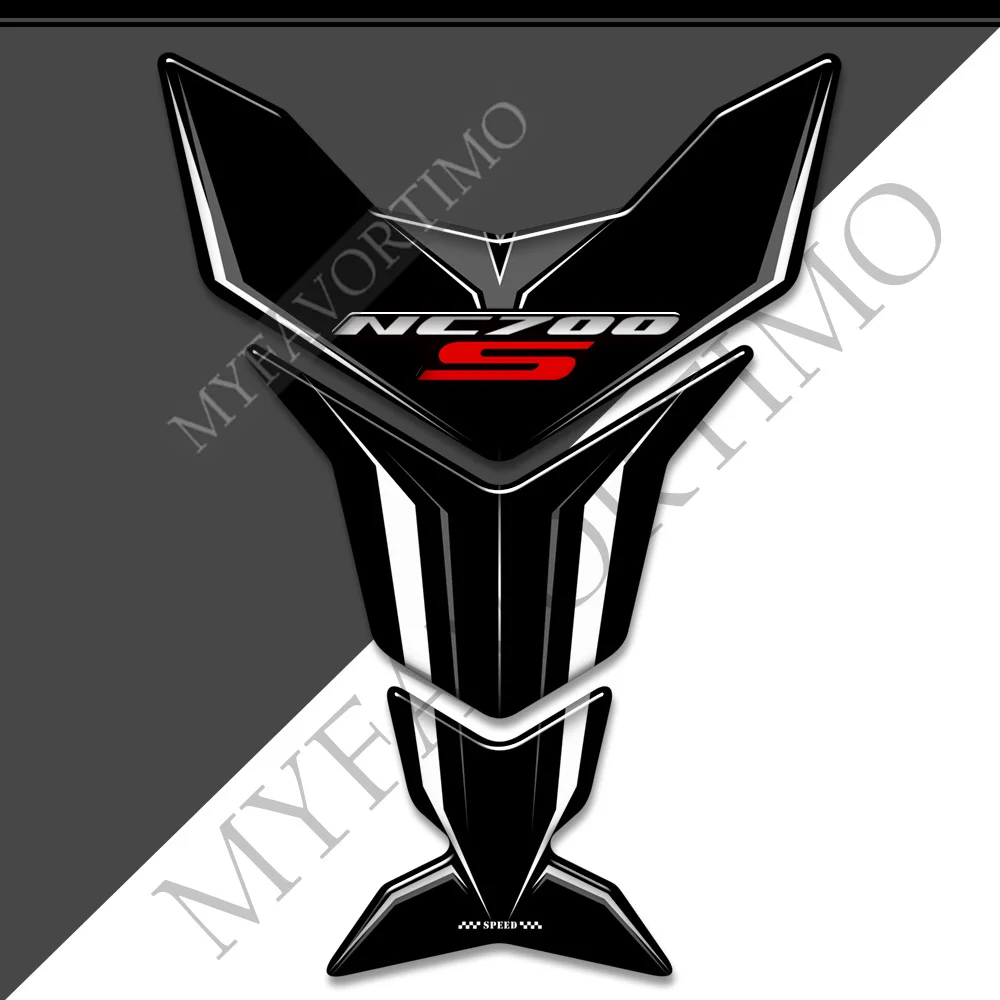 Motorcycle Stickers For Honda NC700 S NC700S Side Panel Protector Fairing Decals Emblem Logo Badge Tank Pad Protection