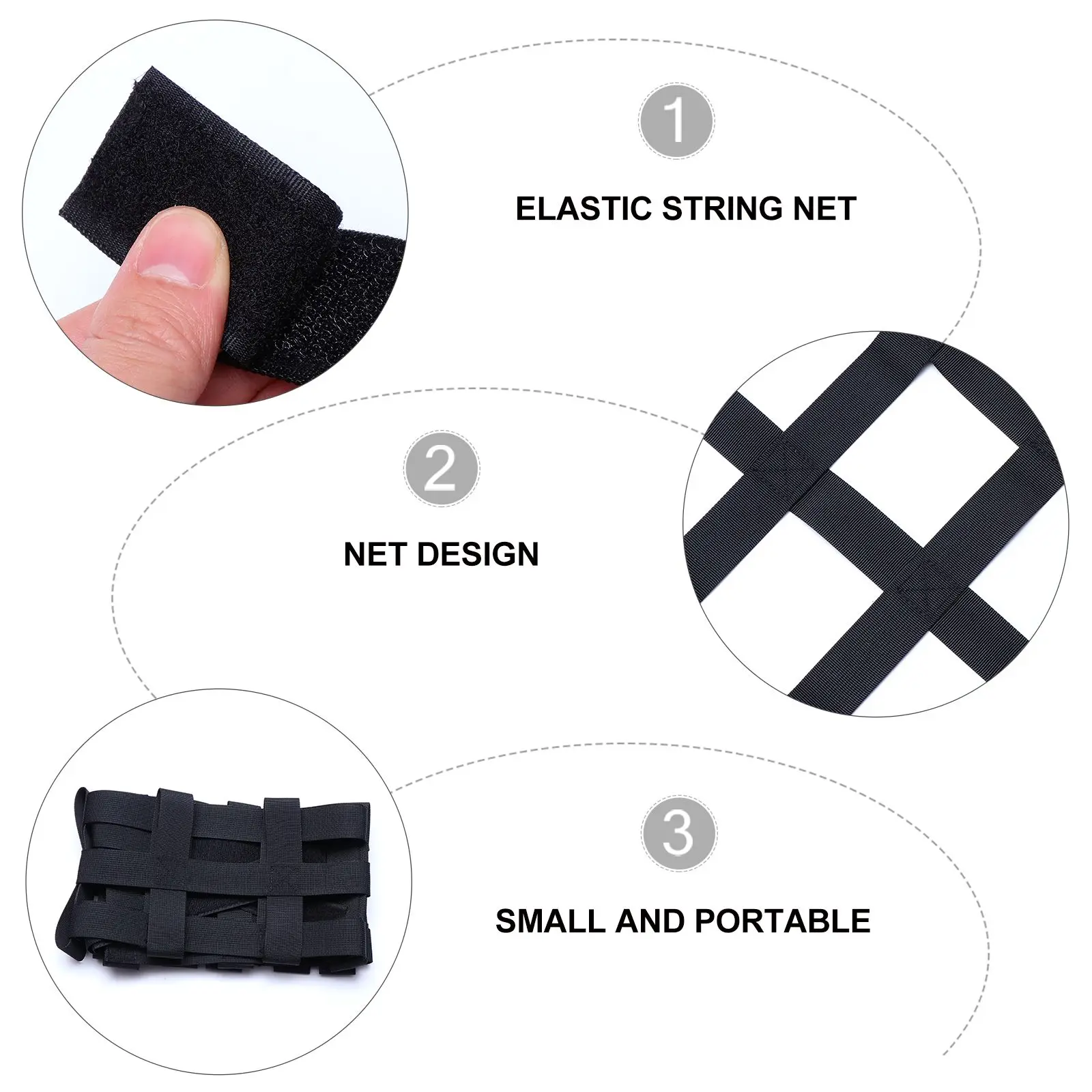 

1pc Thickened High-Quality Elastic Strings Universal Fit For Roof Rack Cargo Trunk Suv Boat Lawn Equipment Cover Car Roof