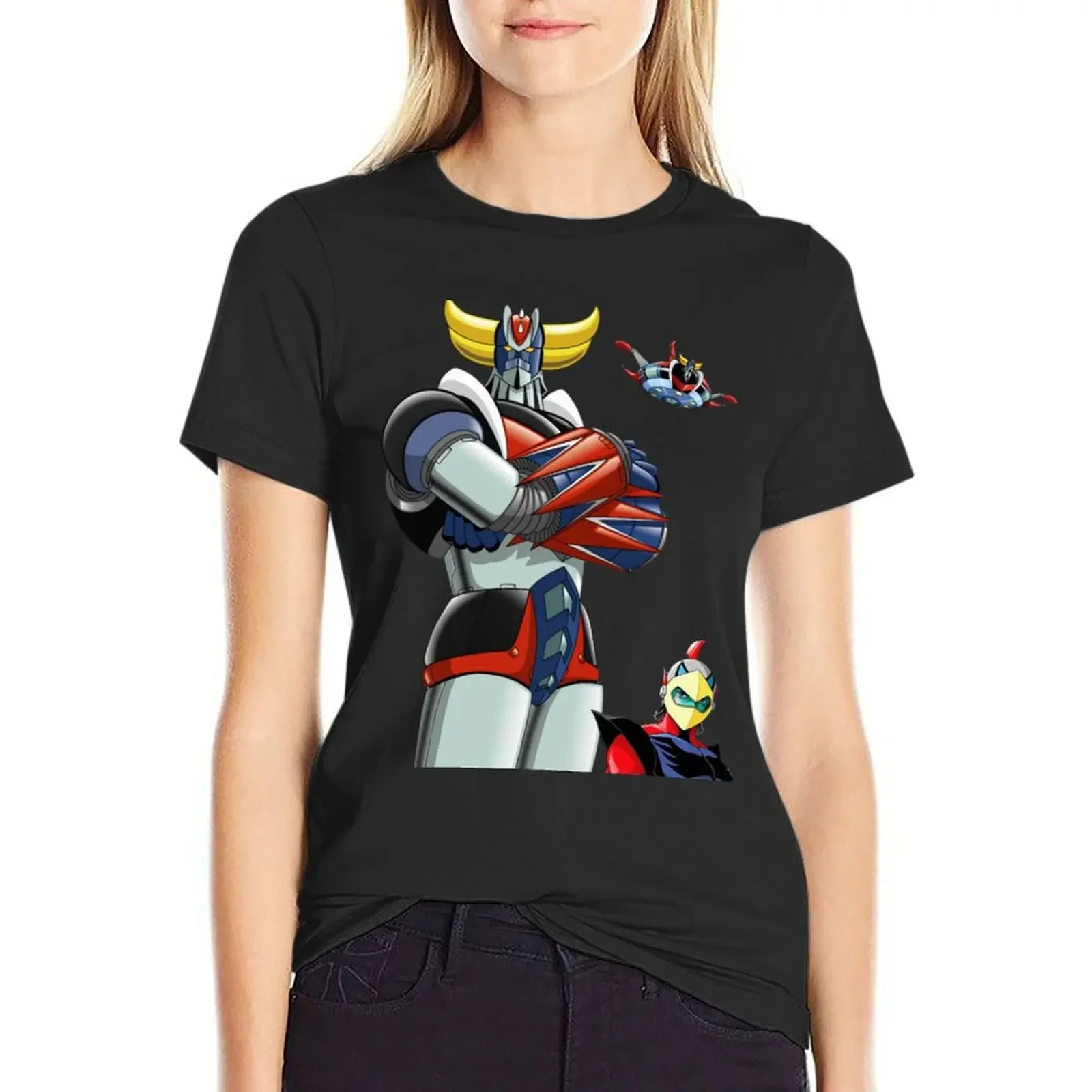 

Goldorak - UFO Robot T-Shirt blacks korean fashion blanks tight shirts for Women