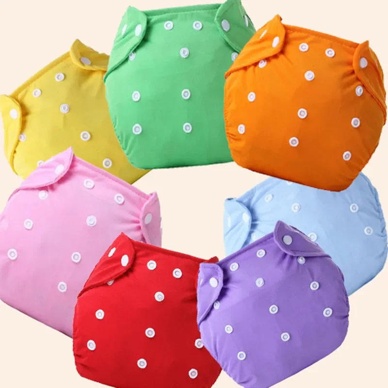 10 Pcs/lot  Baby Diaper One-size Adjustable Washable  Diaper Learning Pants Training Pants