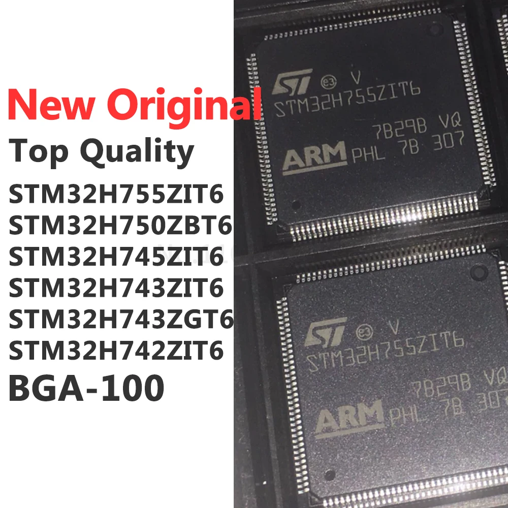 

(1 Piece) STM32H755ZIT6 STM32H750ZBT6 STM32H745ZIT6 STM32H743ZIT6 STM32H743ZGT6 STM32H742ZIT6 QFP-100 New Original