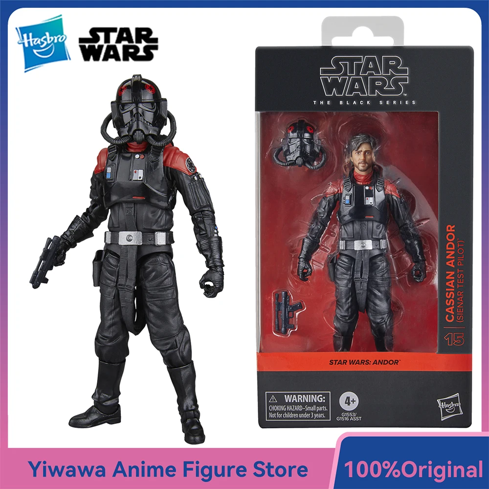 [In-Stock] Hasbro Star Wars The Black Series Cassian Andor (Sienar Test Pilot) 6-Inch-Scale Nice Anime Action Figure Model Toys
