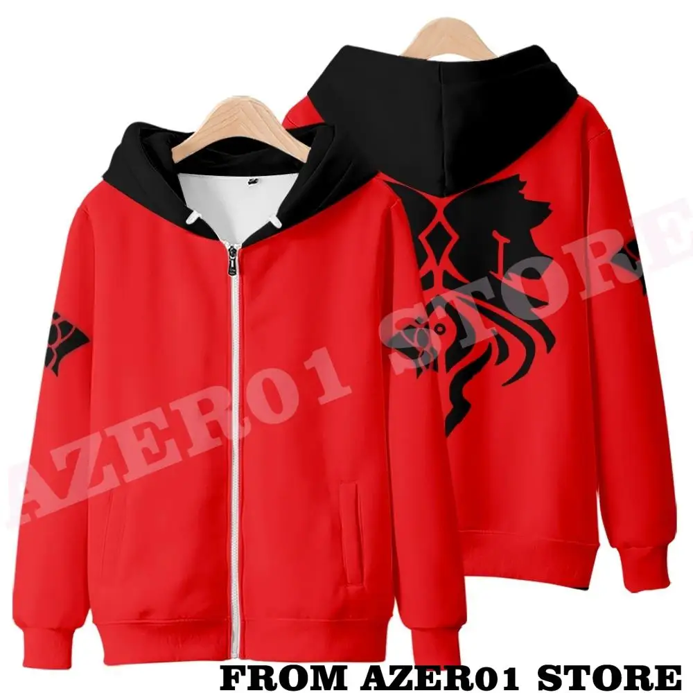 Men Hoodie New Aphmau Hoodies Aaron Zipper Varsity Jacket Merch Zip Hoodies Crewneck Sweater Merch Winter Men/Women Sweatshirt