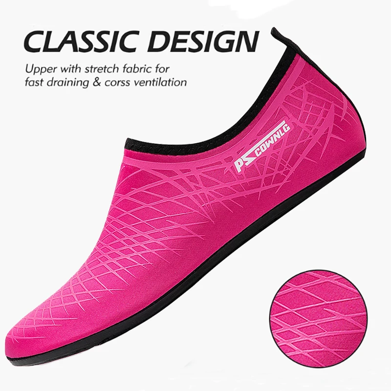 Beach swimming Water sports river shoes Barefoot sneakers Fitness Dance swimming surf water shoes for both men and women image 4