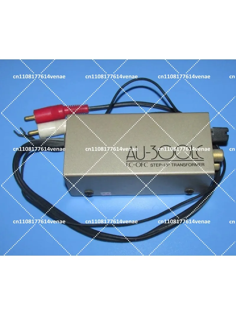 LP Vinyl MC Phono Booster Permalloy Transformer, AU-300LC Booster Reprint, 5x/10x Signal Boost for Turntable