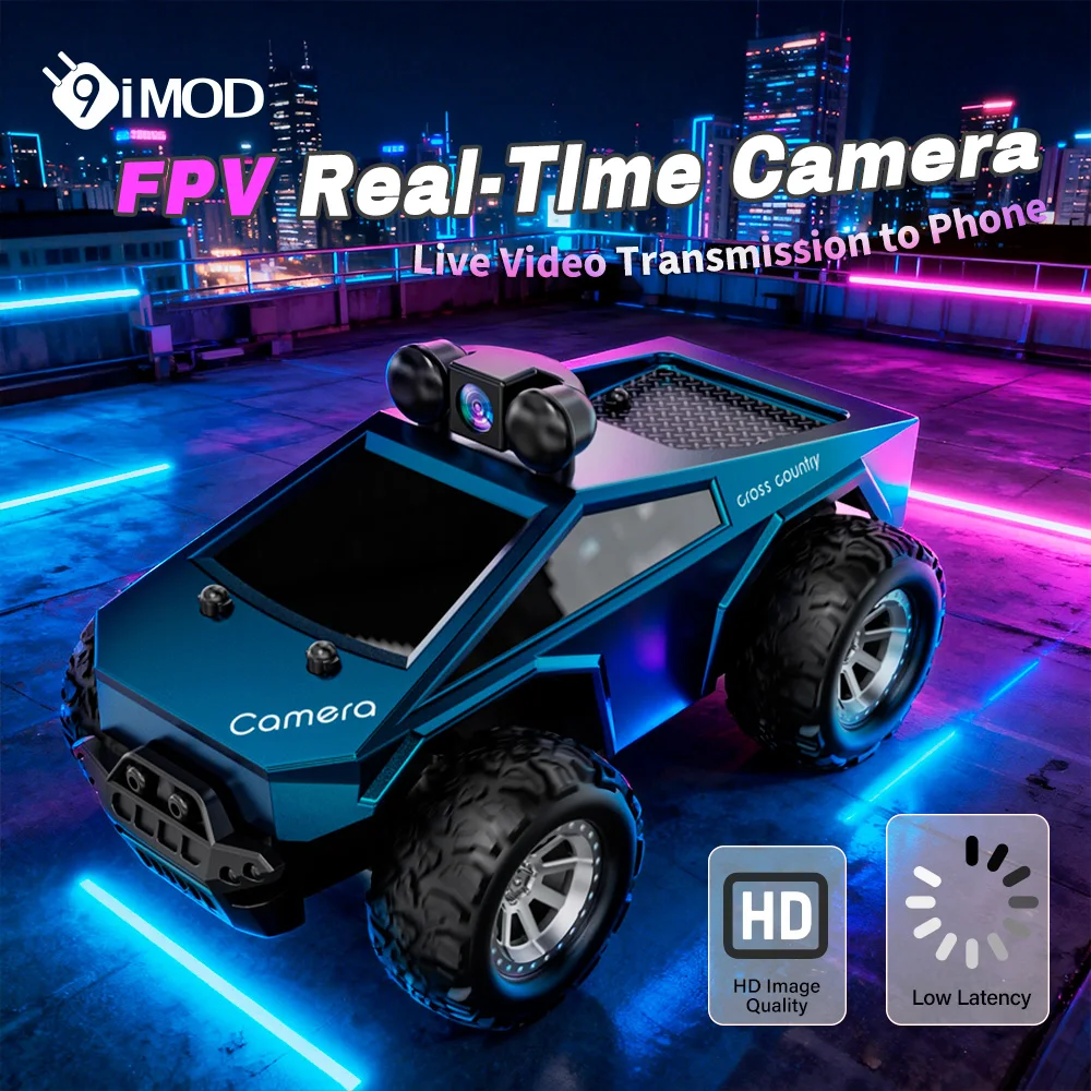 9IMOD KF29 1:28 FPV RC Car with Camera 2.4G Remote Control for Kids Adults