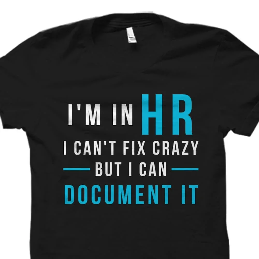 Hr T Shirt Human Resource Co Worker Office Os1573