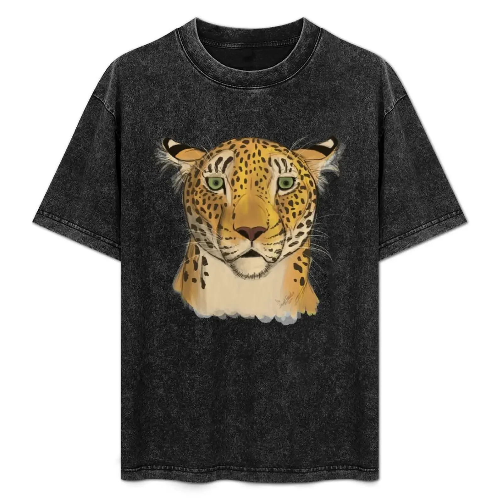 

Leopard Head Front T004 T-Shirt Big Size Loose Fit Tee Shirt
