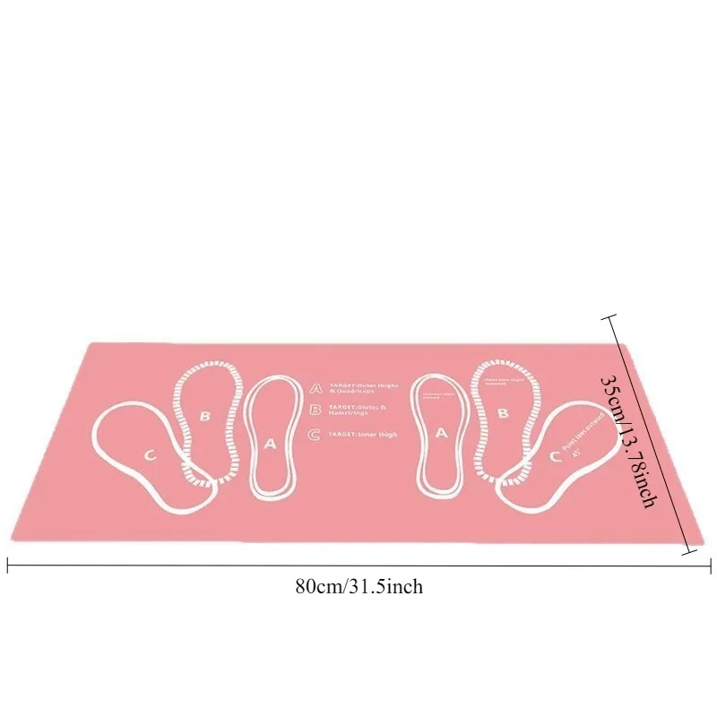 1 pz Diatome Fango Squat Tappetino Squat Principianti Squat Assist Pratica Tappetino Sporco e antiscivolo Isolamento acustico Squat Zerbino