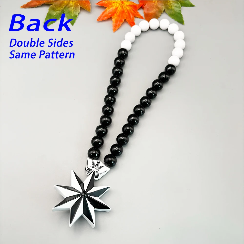 kc1013-Изысканная-загадочная-восьмиугольная-звезда-черный-серебряный-кулон-специальный-подарок-для-молитвы-великолепный-3-мерный-орнамент-с-ручной-росписью