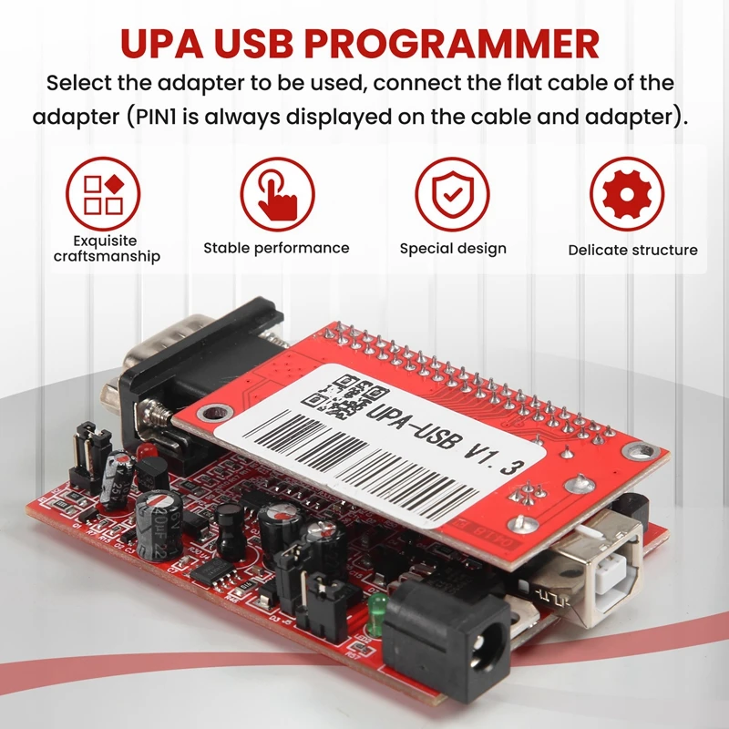 Upa Usb Programmer Diagnostic-Tool Upa-Usb Ecu Programmer Upa Usb V1.3 With Adapter For 2013 Version Main Unit