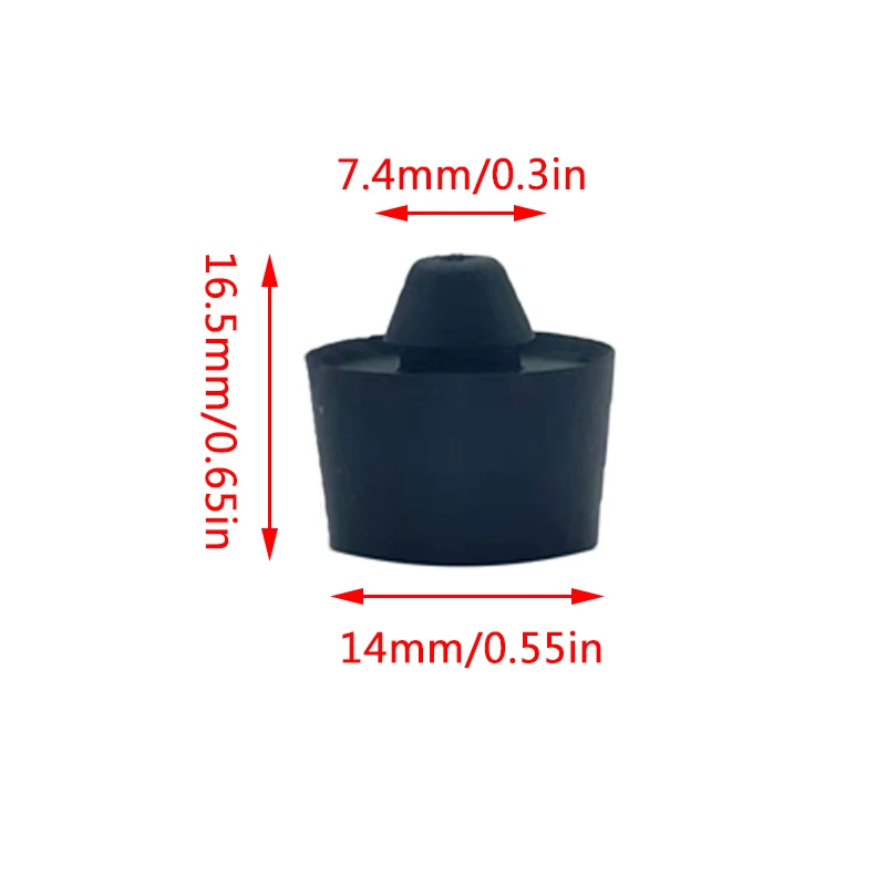 5/10X Car Door Panel bumper Shockproof Buffer Rubber Stopper For Vw Polo Scirocco Sharan Golf MK5 MK6 1K8 837 529 Car Part