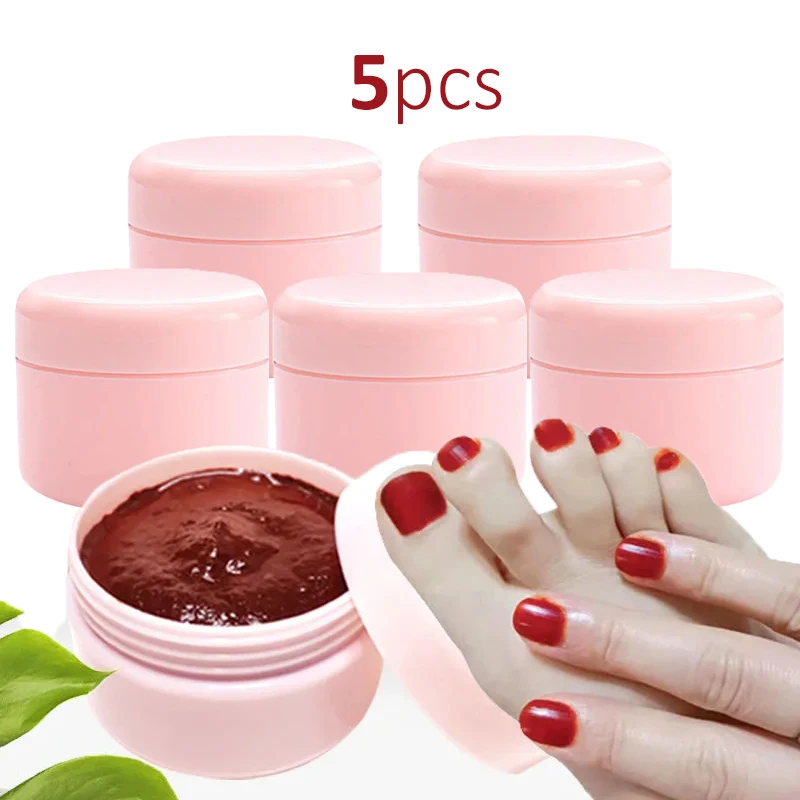 5 X Pure Natural Plant India Henna DIY Nail Dyeing Red Nail Art Natural Colors luster 20g/bottle