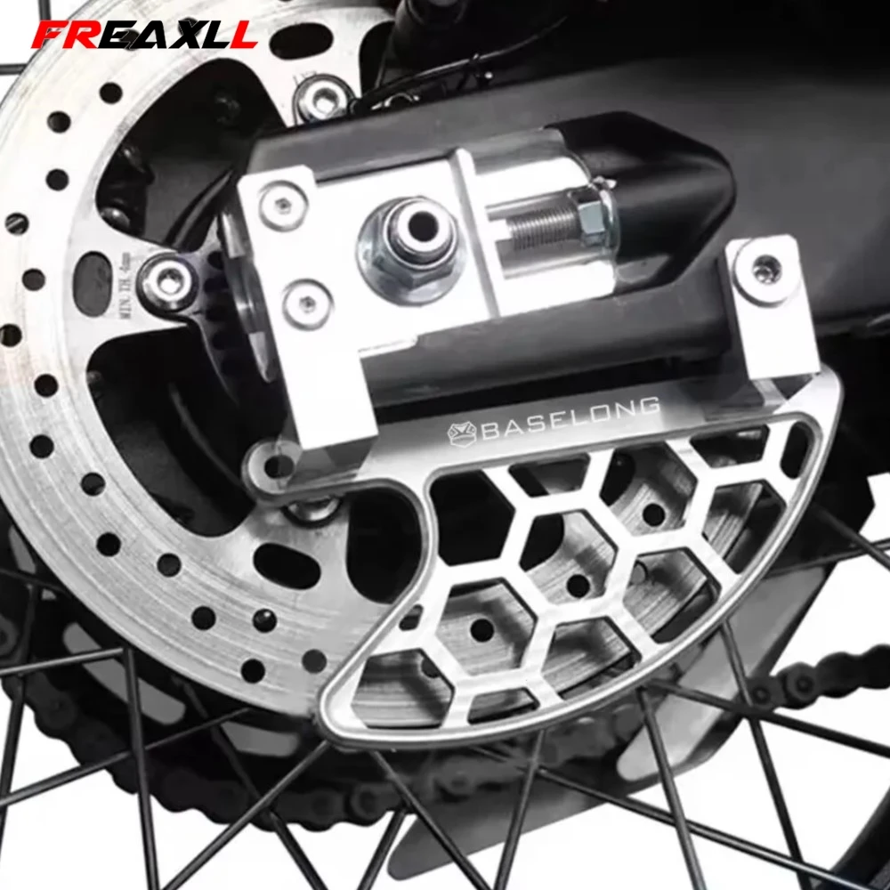 For CFMOTO CF MOTO 450 MT 2024-2026 Rear Brake Disc Guared Potector Potection Motorcycle Aluminium Accessories 2025 2026 450MT