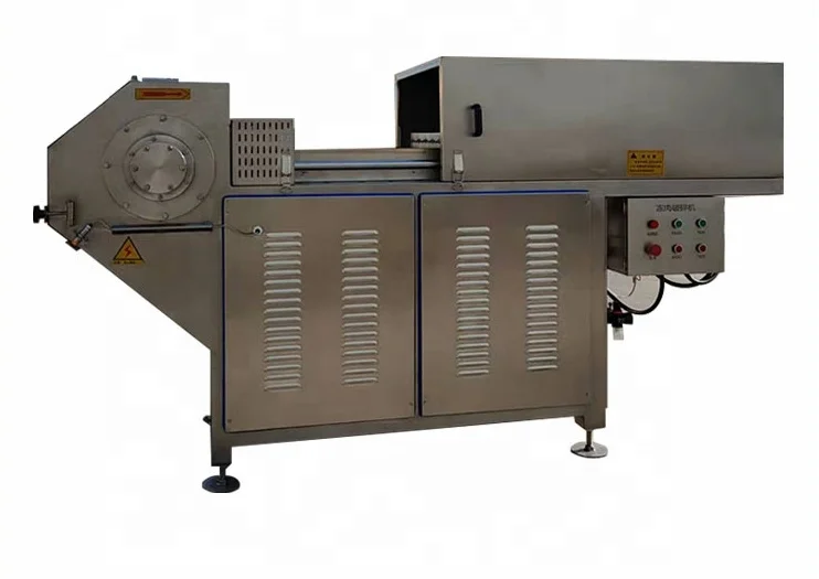 12Hot Full Automatic Frozen Meat Chunk Cutting Flaker Frozen Meat Slicer Crusher for Frozen Meat Good Price
