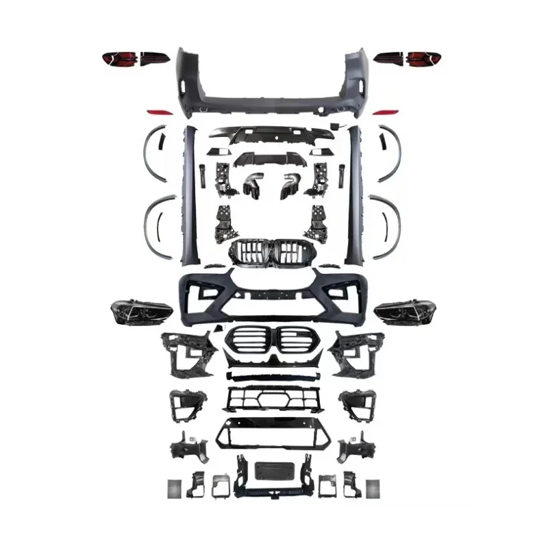 X5M body kit is suitable for X5 pre-G05 modification, old and new surrounding bumper 2019 to 2023