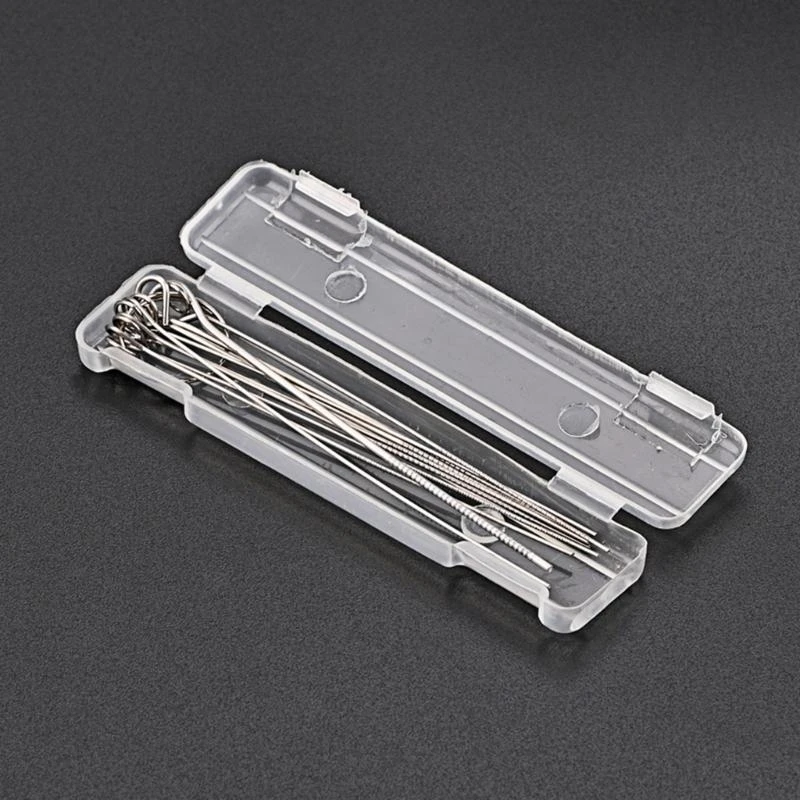 Stainless Steel Guitar Bridge Saddle Nut Files Rods for Nut Slotting