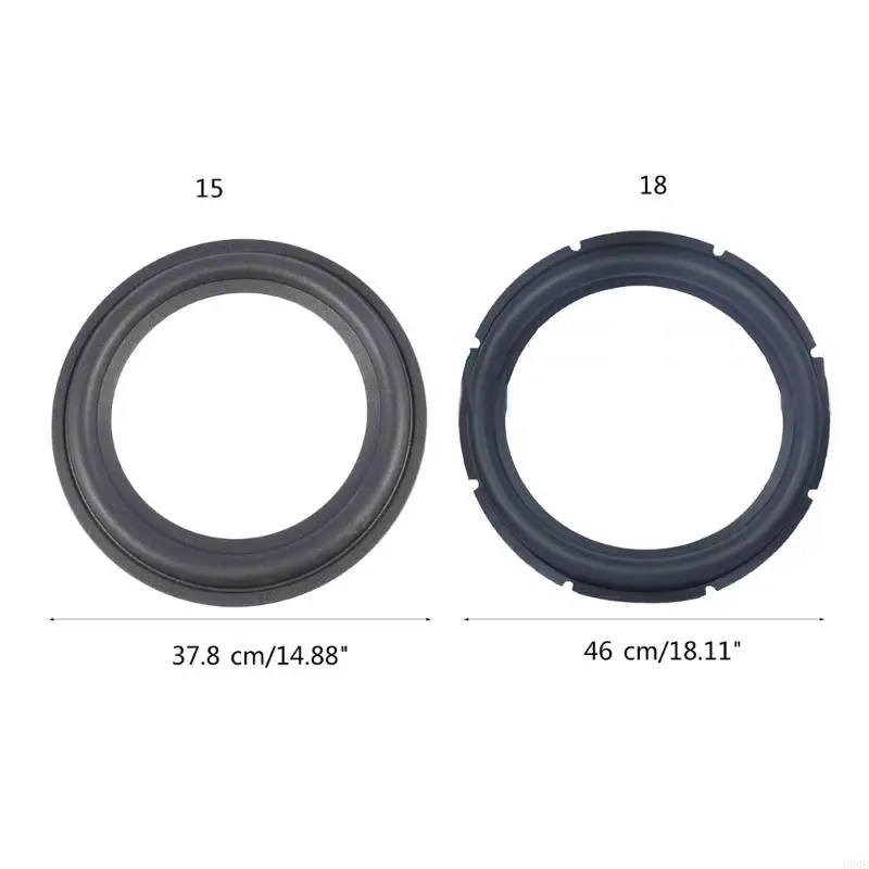 U90E Foam Rings Rubber Speaker Repair Parts Speaker Surround Repair Foam Woofer 15 /18inches