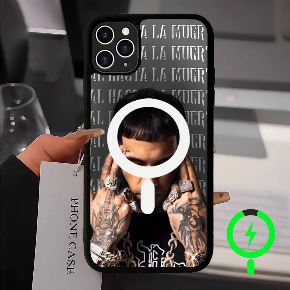 Rapper Anuel AA Music Phone Case For IPhone 17 16 15 14 13 12 11 Pro Max Plus For Magsafe Magnetic Shell