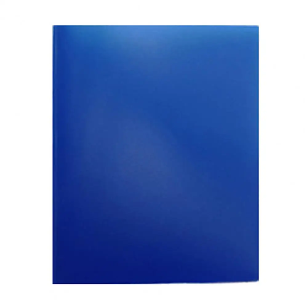 Easy to Clean Folder Waterproof Tear-resistant A4 Size File Folder with Pockets Prong Fasteners for Documents Organization