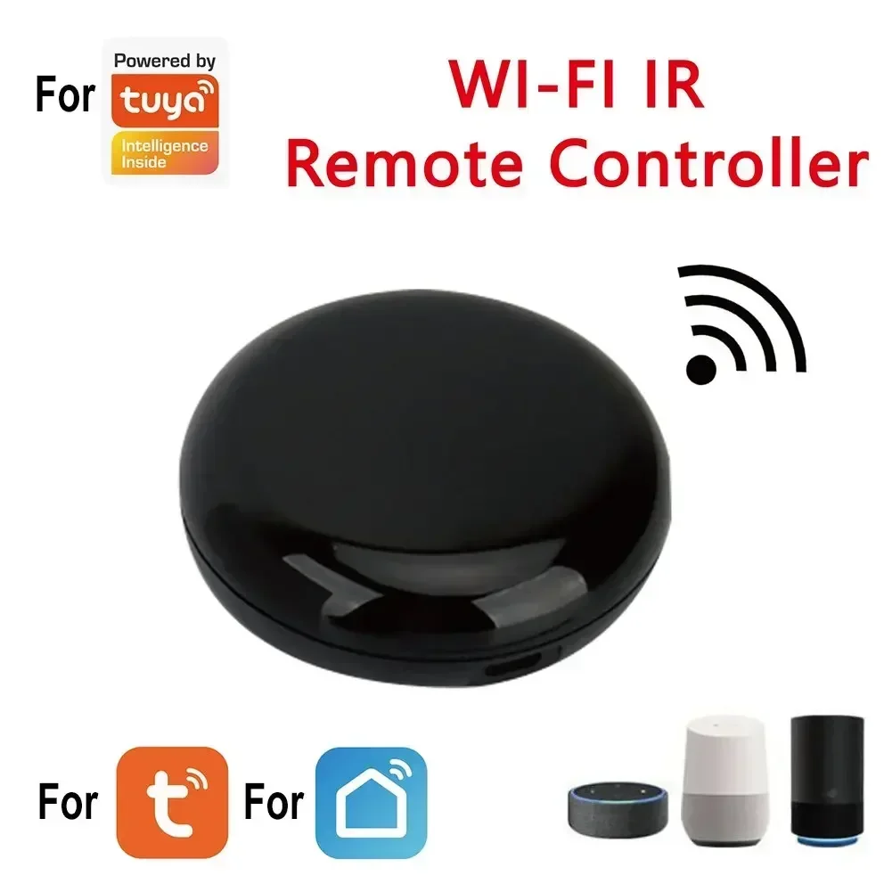 Tuya WiFi IR Control remoto aplicación Life reemplazar TV DVD AC remoto funciona para Control por voz de electrodomésticos