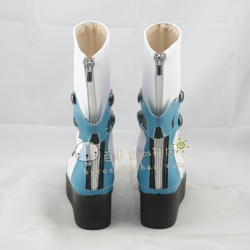 Hatsune Miku 2017 Magische Toekomstige Concert Cosplayschoenen Vrouwen Man Hatsune Miku Cos Anime Performance Witte Laarzen