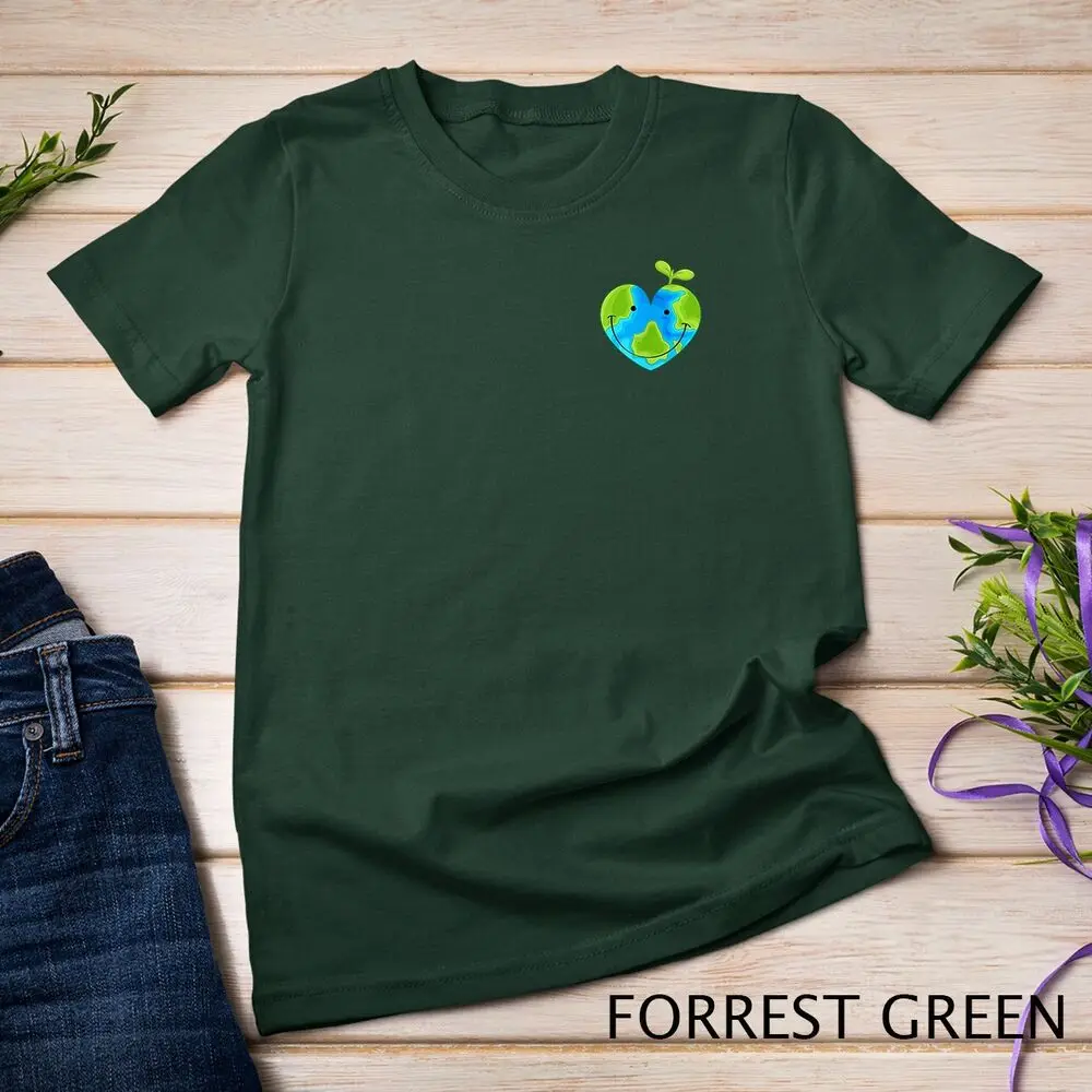 Earth Heart Earth Day T-Shirt Unisex T-shirt