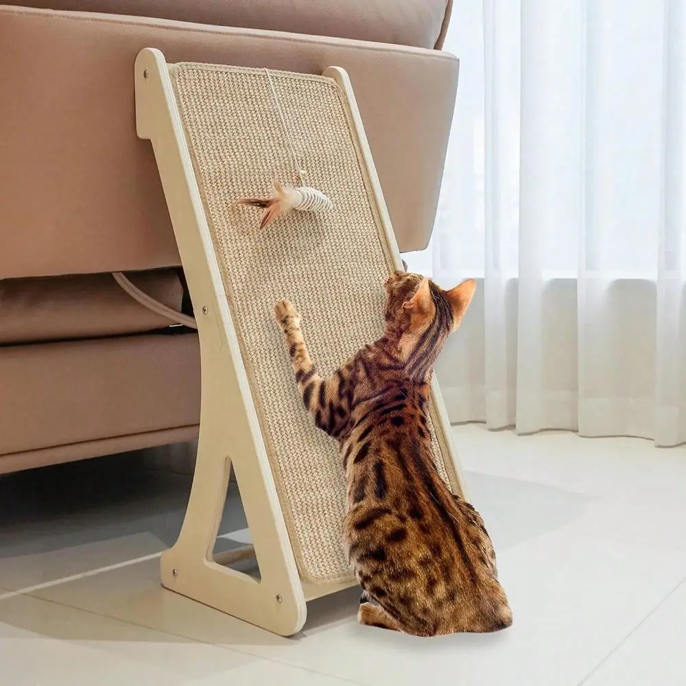 

Cat Scratchers Cat Stuff Cat Towercher, Sisal Cat Ching Ramp, L Shape Ch Pad For Indoor Kitty, 27 Wall Furniture Protector With
