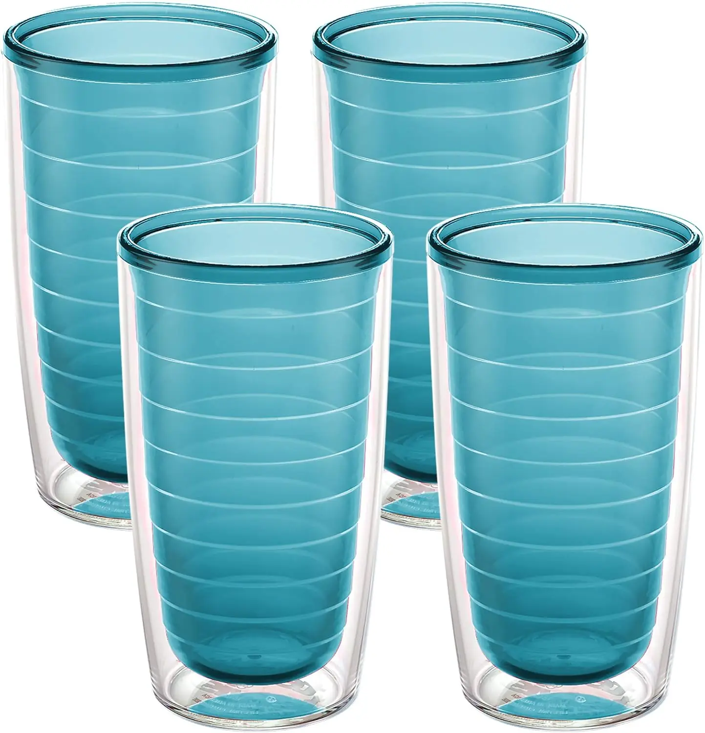 

Double-Wall Insulated Tumbler Set, Keeps Drinks Hot & Cold, BPA-Free, 16oz - 4pk, Blue Moon