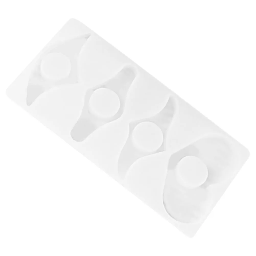 سيليكون المرجعية قالب DIY بها بنفسك الحرفية صنع صينية مستطيلة الإبهام الدائري تصميم لصب الراتنج الايبوكسي Uv الاسمنت الطين الصابون الشمع