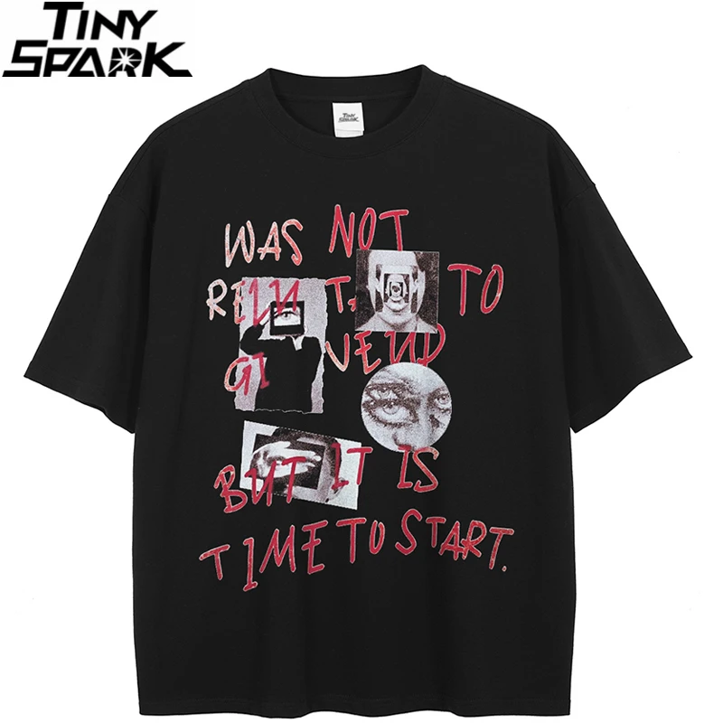 2025 streetwear retro gráfico t camisa harajuku letras dos homens