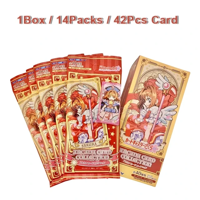 Anime Cardcaptor Sakura Clow Card KINOMOTO SAKURA Cards Character  Collection Tarot Cosplay Prop Gift For Kids Toy